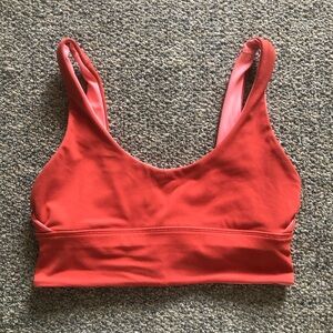 lululemon athletica Coral Reversible Align Top Sz 4